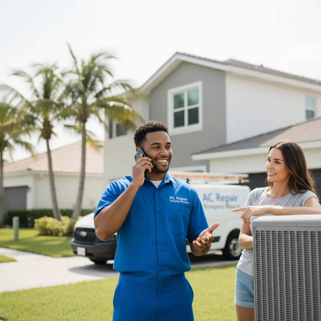 AC Repair Pompano Beach customer support in North Kansas City